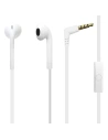 Căști cu cablu plat PURO ICON Stereo Earphones cu microfon și control (Alb)