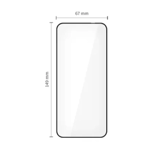 Szkło hartowane Tech-Protect Glass Fit+ do Motorola Edge 50 Neo / 60 Neo Black [2 PACK]