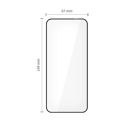 Szkło hartowane Tech-Protect Glass Fit+ do Motorola Edge 50 Neo / 60 Neo Black [2 PACK]