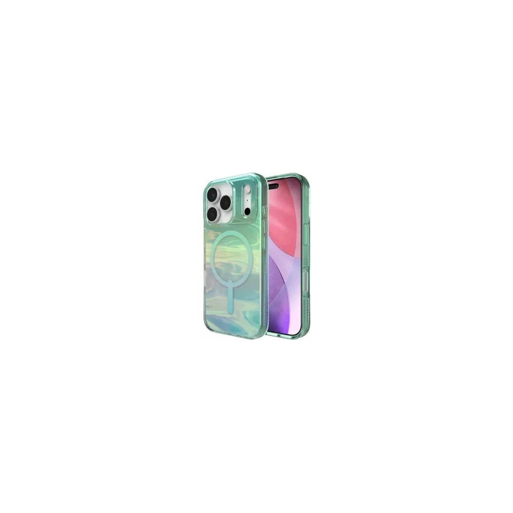 Etui ZAGG Milan Snap do Apple iPhone 17 Pro MagSafe (iridescent oil slick)