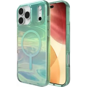 Etui ZAGG Milan Snap do Apple iPhone 17 Pro Max MagSafe (iridescent oil slick)
