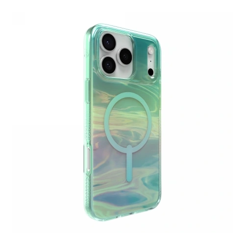 Etui ZAGG Milan Snap do Apple iPhone 17 Pro Max MagSafe (iridescent oil slick)
