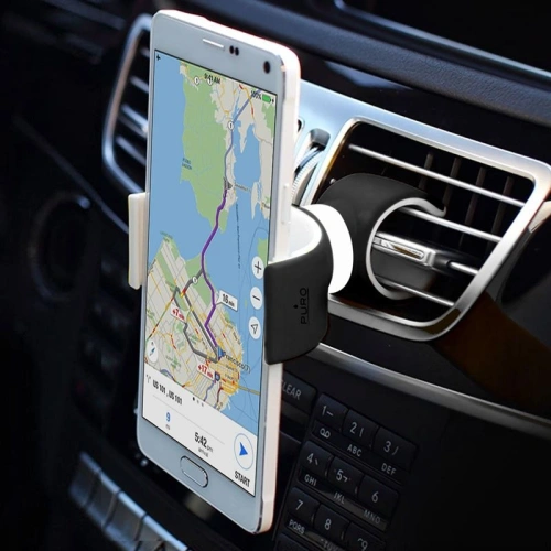 Uniwersalny uchwyt samochodowy/rowerowy PURO White 360-degree Universal Holder (Czarny)