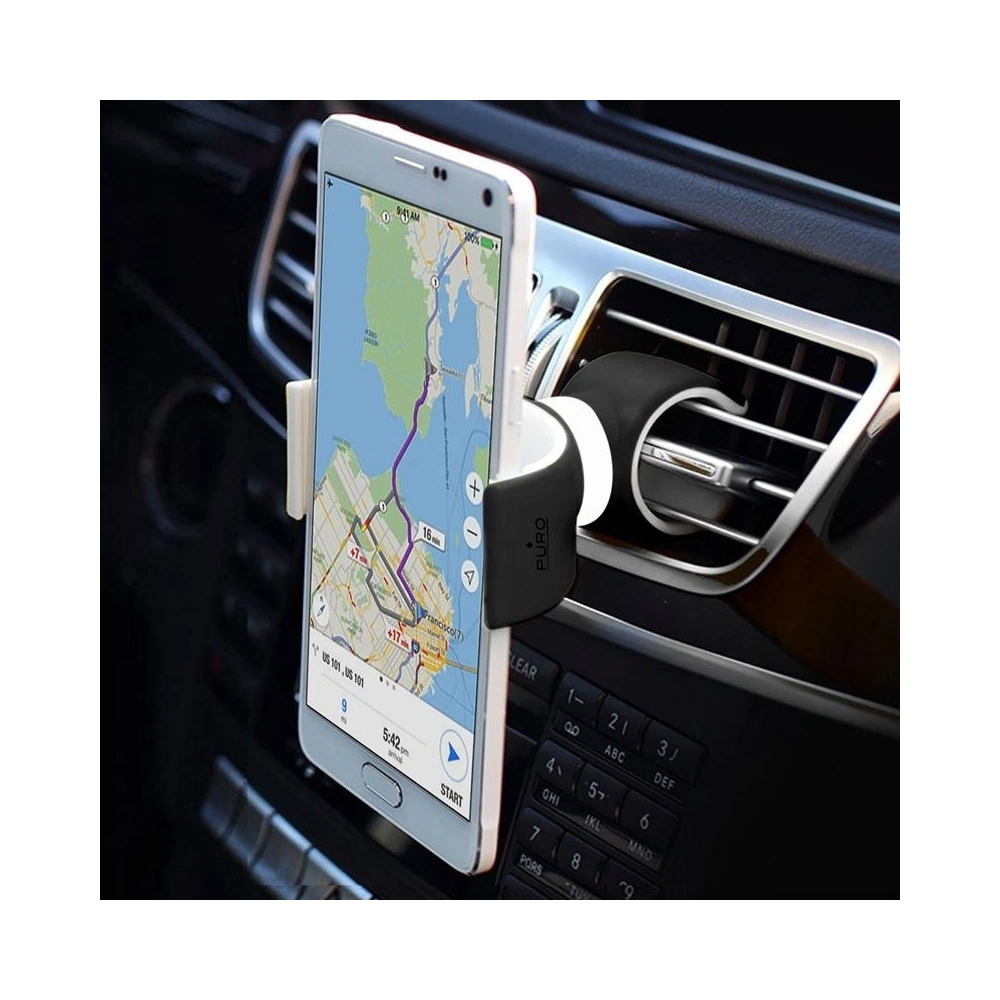 Wholesale PURO White 360-degree Universal Holder (black) - PUR136BLK - {ean13} - Hurt