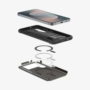 Etui Spigen Slim Armor Mag MagSafe do Samsung Galaxy S25 FE Gunmetal