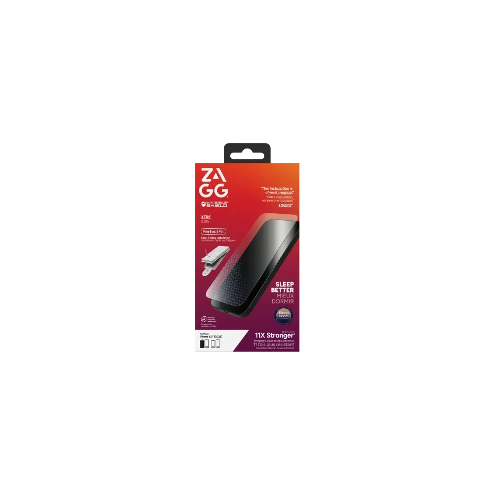 Szkło z filtrem światła niebieskiego ZAGG Invisibleshield Glass XTR5 do Apple iPhone 17