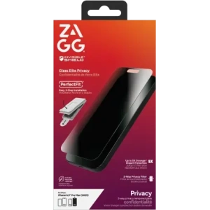 Szkło prywatyzujące ZAGG Invisibleshield Glass Elite Privacy do Apple iPhone 17 Pro Max
