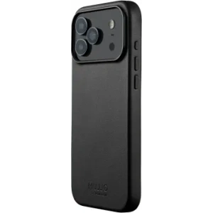 Etui Mujjo Leather Case do Apple iPhone 17 Pro MagSafe (black)