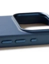 Etui Mujjo Leather Case do Apple iPhone 17 Pro MagSafe (monaco blue)