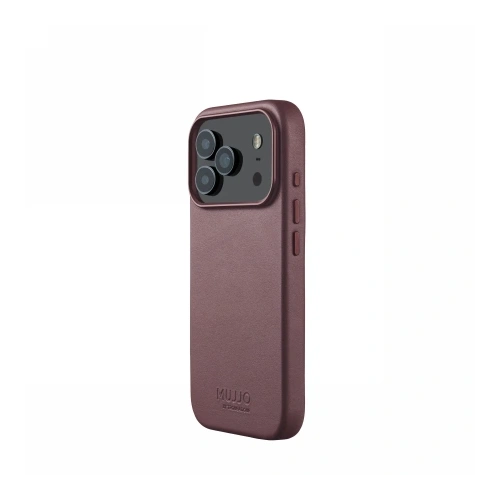 Etui Mujjo Leather Case do Apple iPhone 17 Pro MagSafe (bronze red)