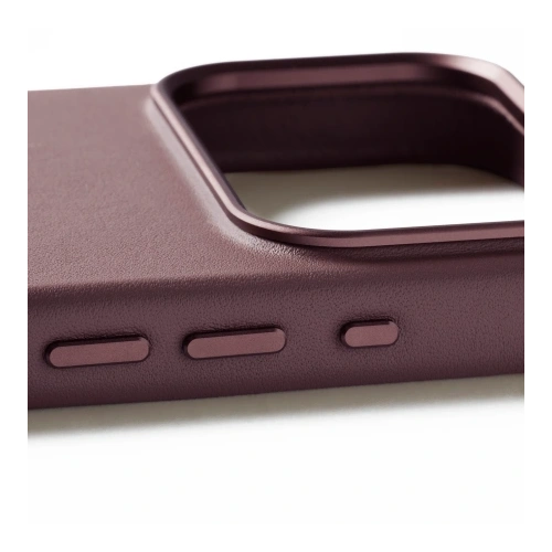 Etui Mujjo Leather Case do Apple iPhone 17 Pro MagSafe (bronze red)