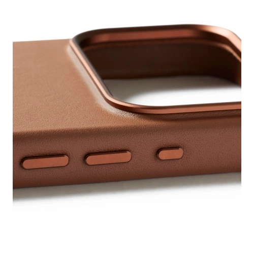 Etui Mujjo Leather Case do Apple iPhone 17 Pro MagSafe (tan)