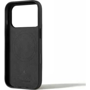 Etui Mujjo Wallet Leather Case do Apple iPhone 17 Pro MagSafe (black)