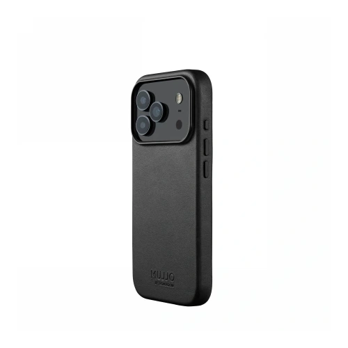 Etui Mujjo Leather Case do Apple iPhone 17 Pro Max MagSafe (black)