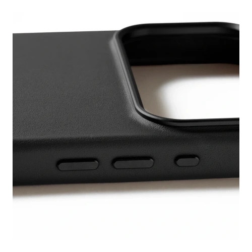 Etui Mujjo Leather Case do Apple iPhone 17 Pro Max MagSafe (black)