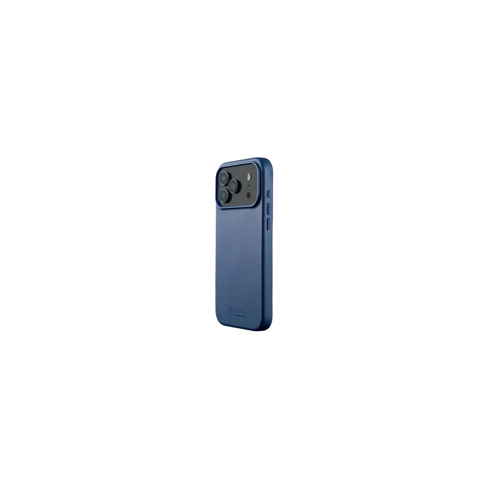 Etui Mujjo Leather Case do Apple iPhone 17 Pro Max MagSafe (monaco blue)