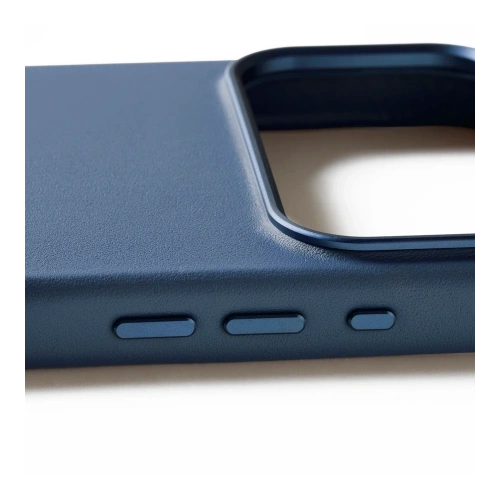 Etui Mujjo Leather Case do Apple iPhone 17 Pro Max MagSafe (monaco blue)