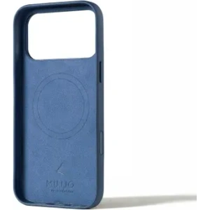 Etui Mujjo Leather Case do Apple iPhone 17 Pro Max MagSafe (monaco blue)