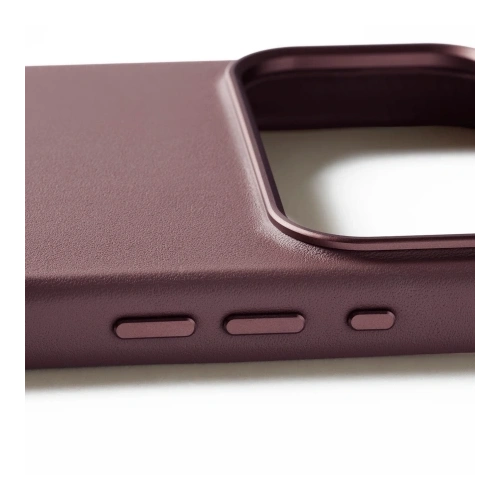 Etui Mujjo Leather Case do Apple iPhone 17 Pro Max MagSafe (bronze red)