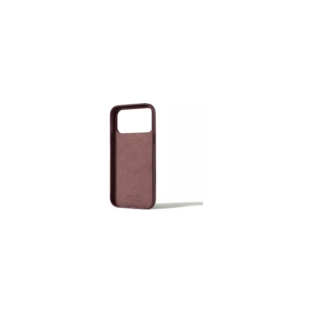Etui Mujjo Leather Case do Apple iPhone 17 Pro Max MagSafe (bronze red)
