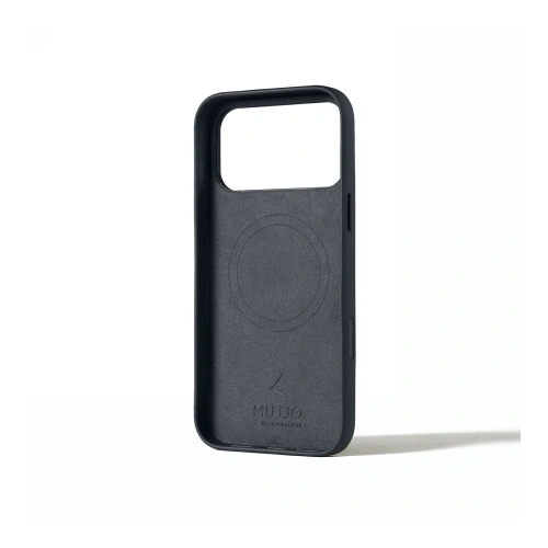 Etui Mujjo Leather Case do Apple iPhone 17 Pro Max MagSafe (basalt)