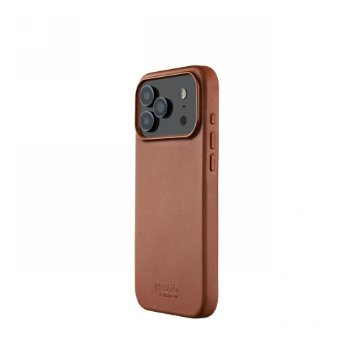 Etui Mujjo Leather Case do Apple iPhone 17 Pro Max MagSafe (tan)