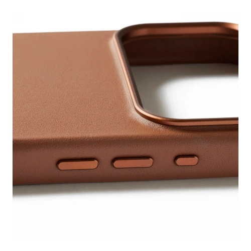 Etui Mujjo Leather Case do Apple iPhone 17 Pro Max MagSafe (tan)