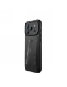 Etui Mujjo Wallet Leather Case do Apple iPhone 17 Pro Max MagSafe (black)