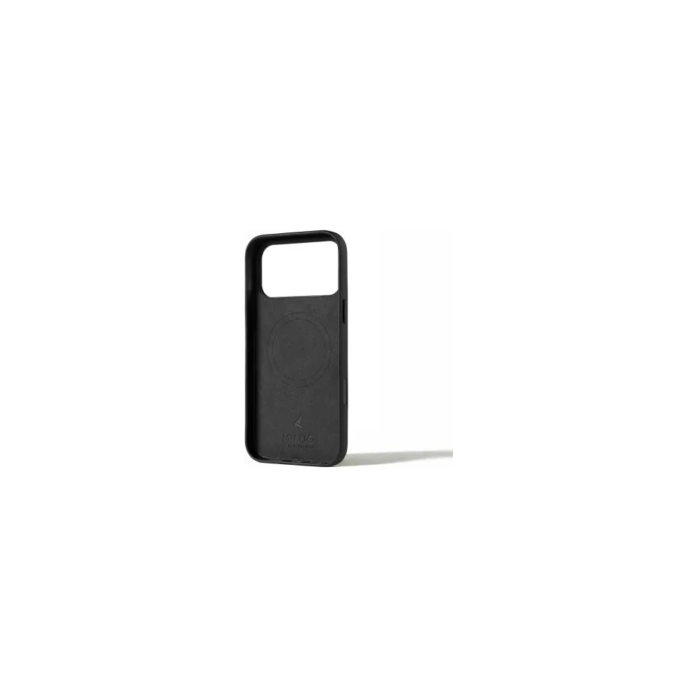 Etui Mujjo Wallet Leather Case do Apple iPhone 17 Pro Max MagSafe (black)