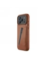 Etui Mujjo Wallet Leather Case do Apple iPhone 17 Pro Max MagSafe (tan)