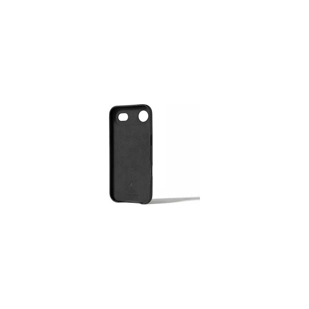 Etui Mujjo Leather Case do Apple iPhone Air MagSafe (black)