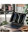 Etui Dux Ducis Keyboard (MK Series) z klawiaturą Bluetooth do Apple iPad Pro 11" 2024 czarna