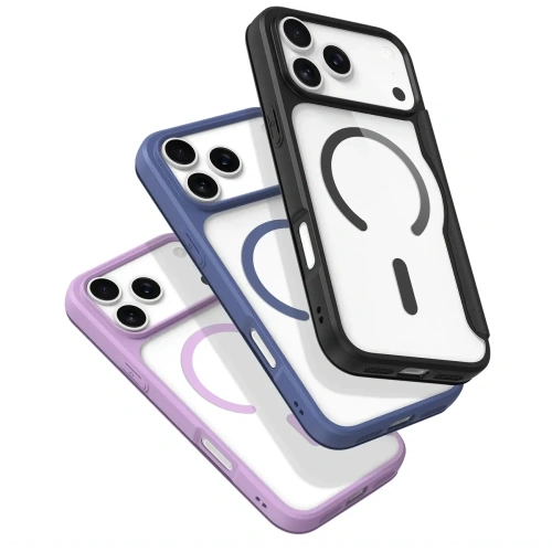 Etui z klapką Dux Ducis Skin X Pro do Apple iPhone 17 Pro MagSafe niebieskie