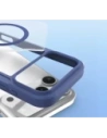 Etui z klapką Dux Ducis Skin X Pro do Apple iPhone 17 Pro Max MagSafe niebieskie