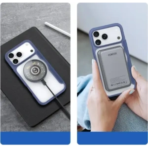 Etui z klapką Dux Ducis Skin X Pro do Apple iPhone 17 Pro Max MagSafe niebieskie