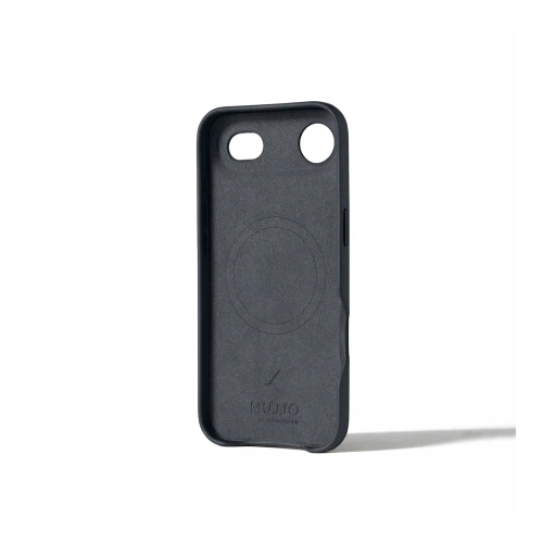 Etui Mujjo Leather Case do Apple iPhone Air MagSafe (basalt)