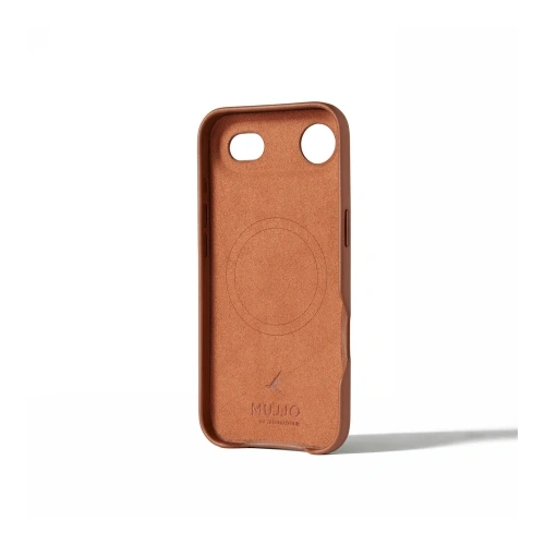 Etui Mujjo Leather Case do Apple iPhone Air MagSafe (tan)