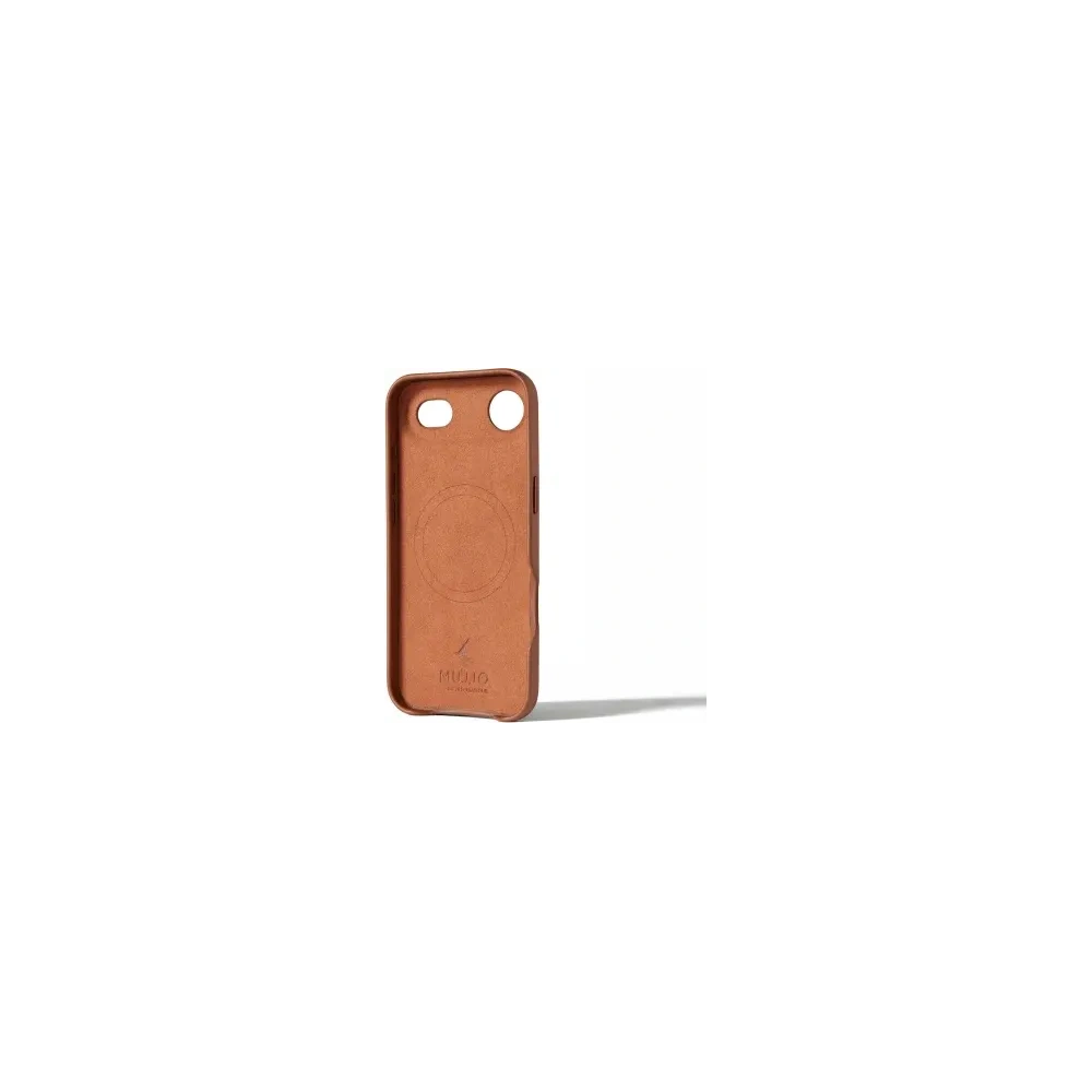 Etui Mujjo Leather Case do Apple iPhone Air MagSafe (tan)
