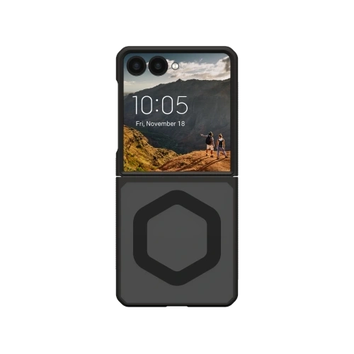 Etui UAG Urban Armor Gear Mouve do Samsung Galaxy Flip 7 z wbudowanym modułem magnetycznym (ash)