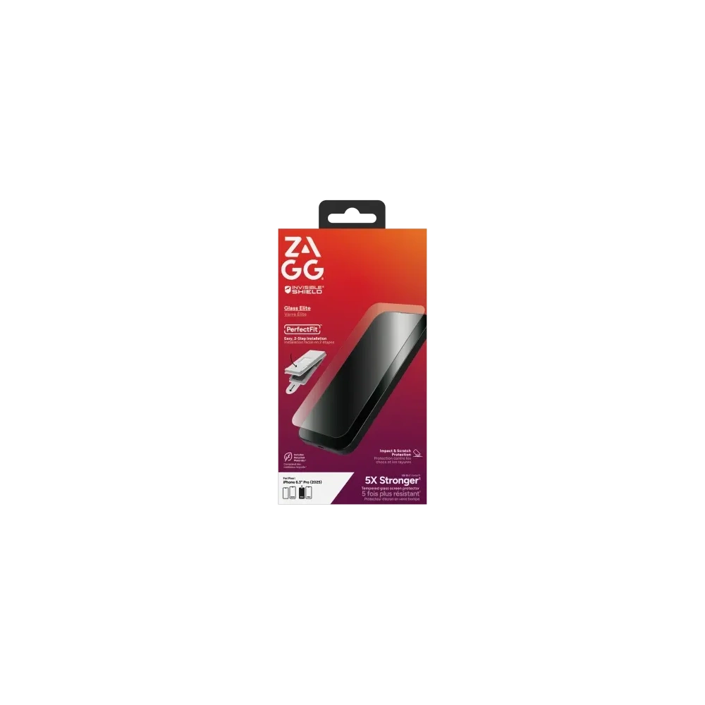 Szkło hartowane ZAGG Invisibleshield Glass Elite do Apple iPhone 17 Pro