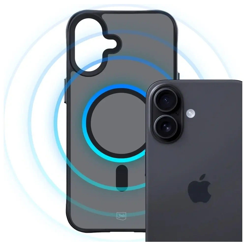 Etui 3MK Smoke MagCase do Apple iPhone 17