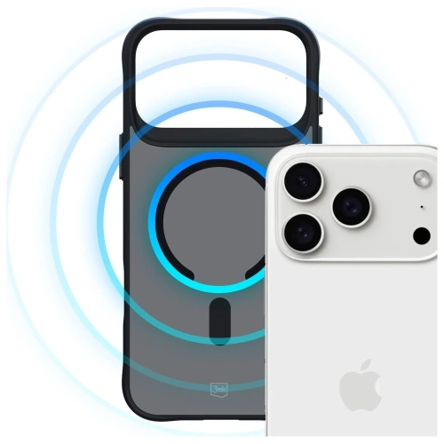 Etui 3MK Smoke MagCase do Apple iPhone 17 Pro