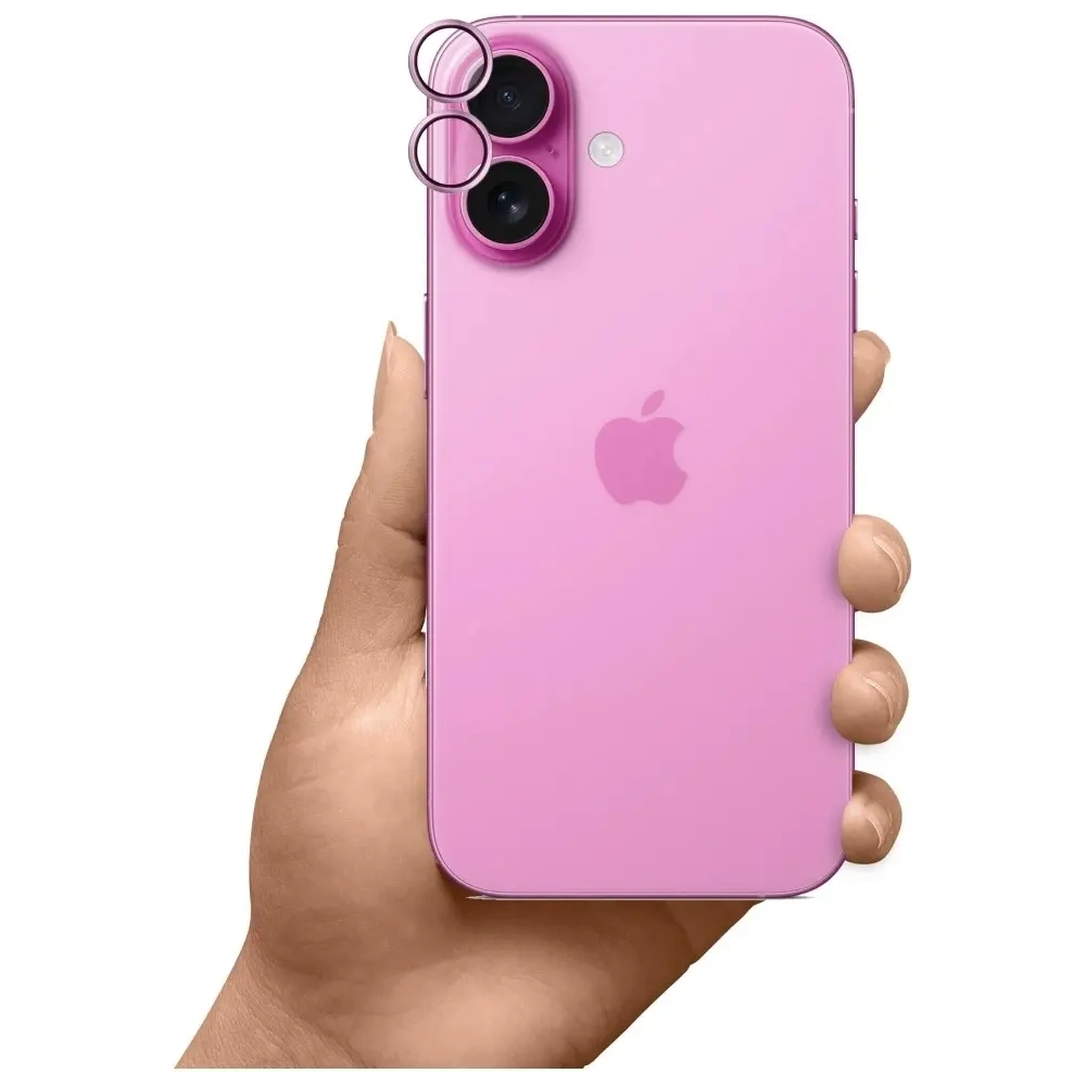 Ochrona na obiektyw aparatu 3MK HARDY Lens Protection Pro do Apple iPhone 17 fioletowy