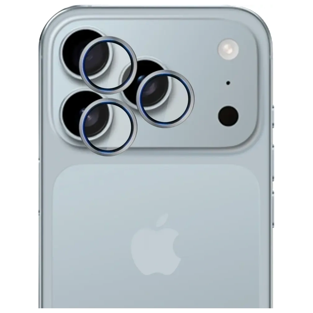 Ochrona na obiektyw aparatu 3MK HARDY Lens Protection Pro do Apple iPhone 17 Pro / 17 Pro Max szary