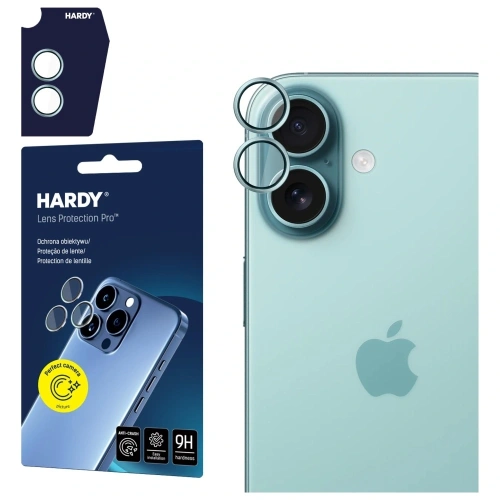 Ochrona na obiektyw aparatu 3MK HARDY Lens Protection Pro do Apple iPhone 17 zielony