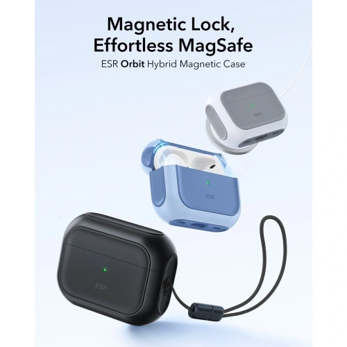 Etui ESR Orbit HaloLock MagSafe do Apple AirPods Pro 3 Black