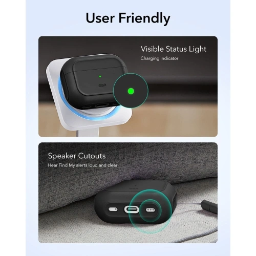 Etui ESR Orbit HaloLock MagSafe do Apple AirPods Pro 3 Black