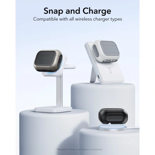 Etui ESR Orbit HaloLock MagSafe do Apple AirPods Pro 3 White