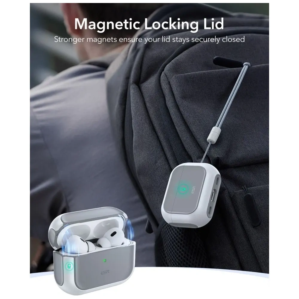 Etui ESR Orbit HaloLock MagSafe do Apple AirPods Pro 3 White