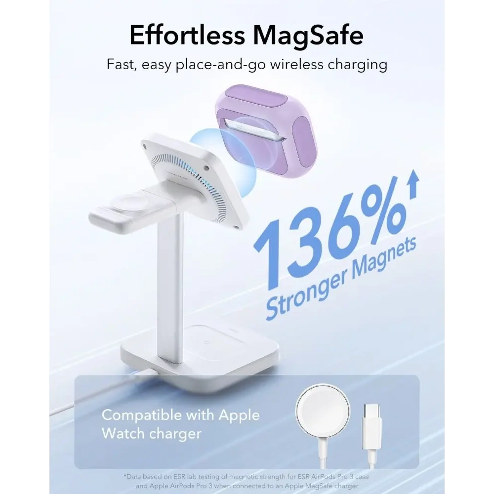 Etui ESR Orbit HaloLock MagSafe do Apple AirPods Pro 3 Lavender